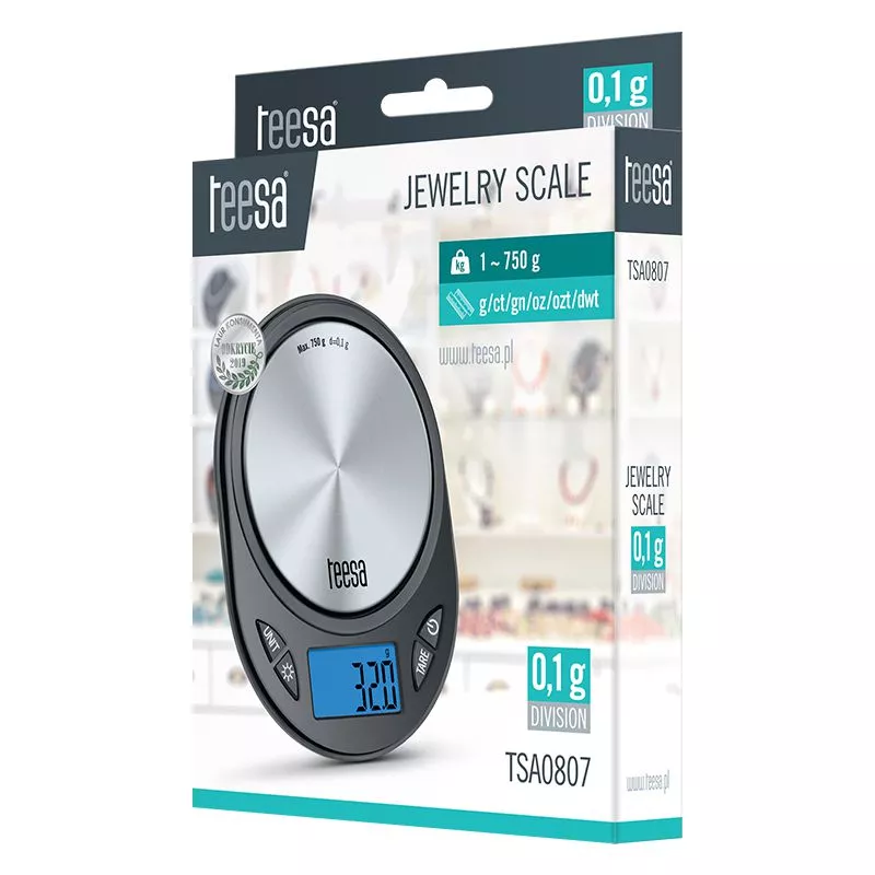 Cantar bijuterie 0.1G TEESA – Precizie și Eleganță pentru Bijuteriile Tale – IoElectronice.ro [3]