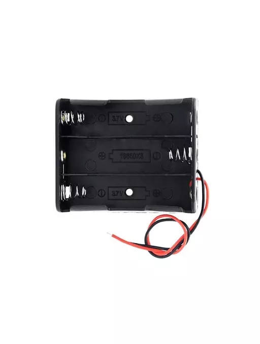 Suporti baterii-acumulatori - Carcasa 3x 18650 cu 2 fire terminale – IoElectronice.ro