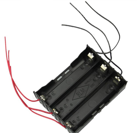 Electrice - Carcasa 3x 18650 cu fire pentru fiecare slot, conectare în serie sau paralel – IoElectronice.ro