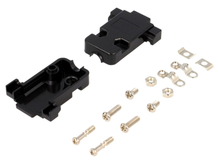 Conectica - Carcasa conectori D-Sub 9pin și 15pin CONNFLY DS1045-09BP1S1, tip D-Sub, lungime standard, brand CONNFLY