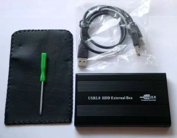 Carcasa rack metalică HDD 2.5" SATA USB 2.0 OEM, garanție 24 luni, conector RCA [1]