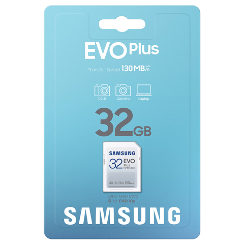 Carduri microSD - Card Micro SD 32GB UHS-1 EVO PLUS SAMSUNG MB-SC32K/EU – IoElectronice.ro