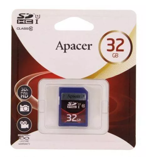 Card SDHC UHS-I 32GB Clasa 10 Apacer – Viteză Rapidă pentru Fotografie și Înregistrare Full HD [1]