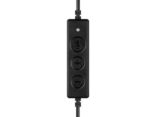 Cască audio mono USB Sandberg 126-14 cu microfon negru, conector USB A, cu fir [1]
