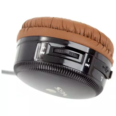 Casca bluetooth 2.1 Vintage Artica negru NGS, 24 luni garanție, design retro, compatibilitate universală. [1]