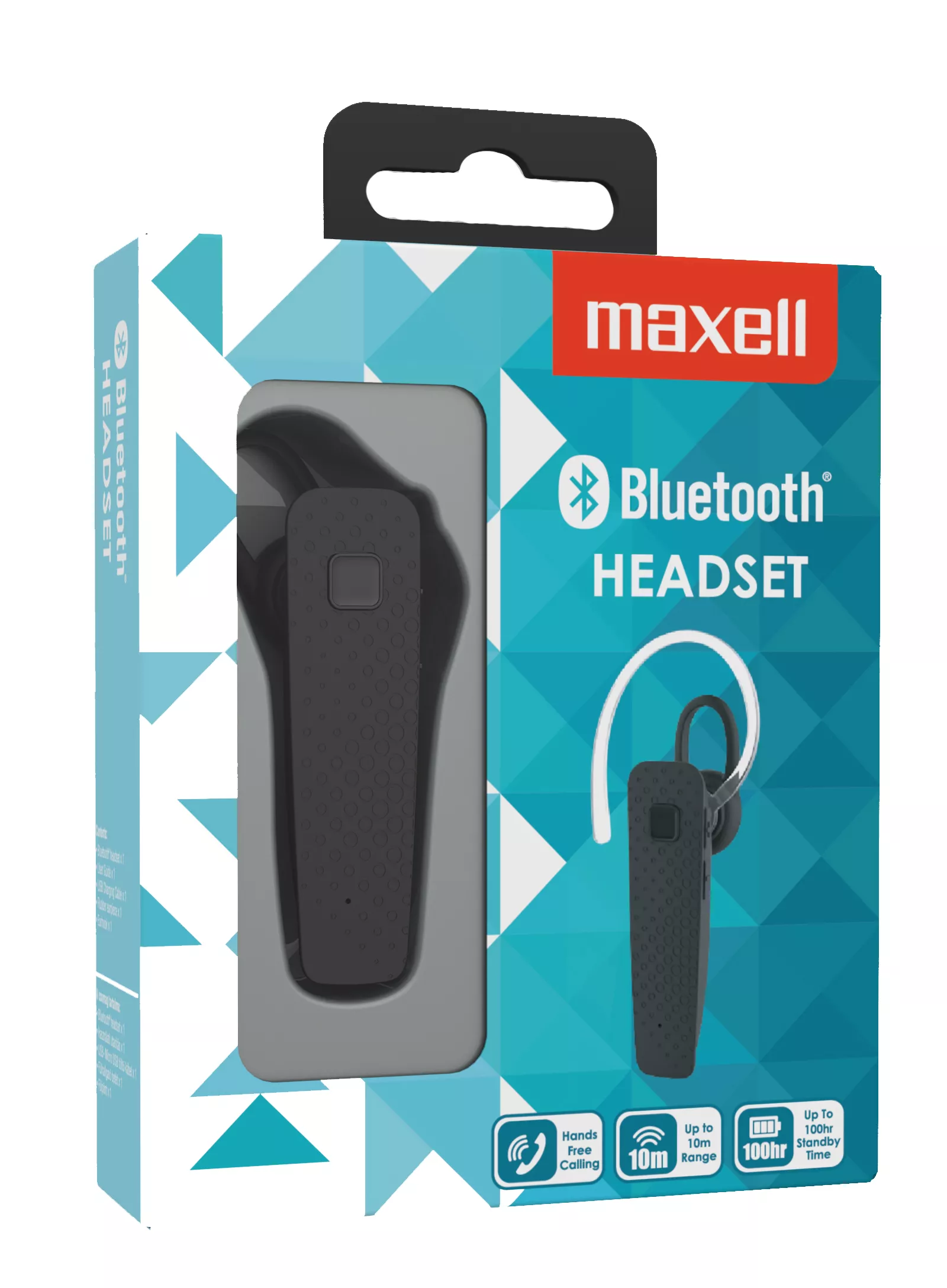 Casca bluetooth Maxell MXH-HS02 cu microfon integrat, autonomie 10 ore, compatibilitate universală [4]