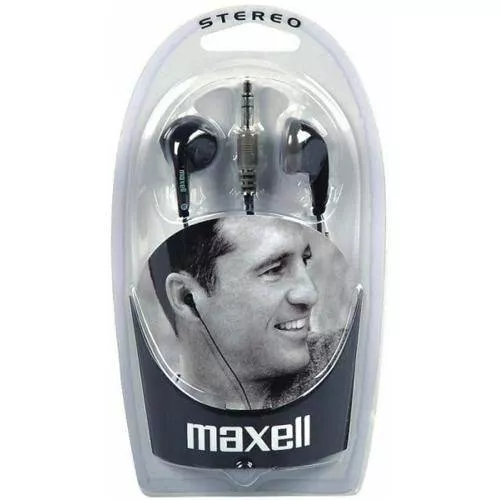 Cască in ureche Jack 3.5 mm negru EB98 Maxell, conector stereo, garanție 24 luni persoane fizice [1]