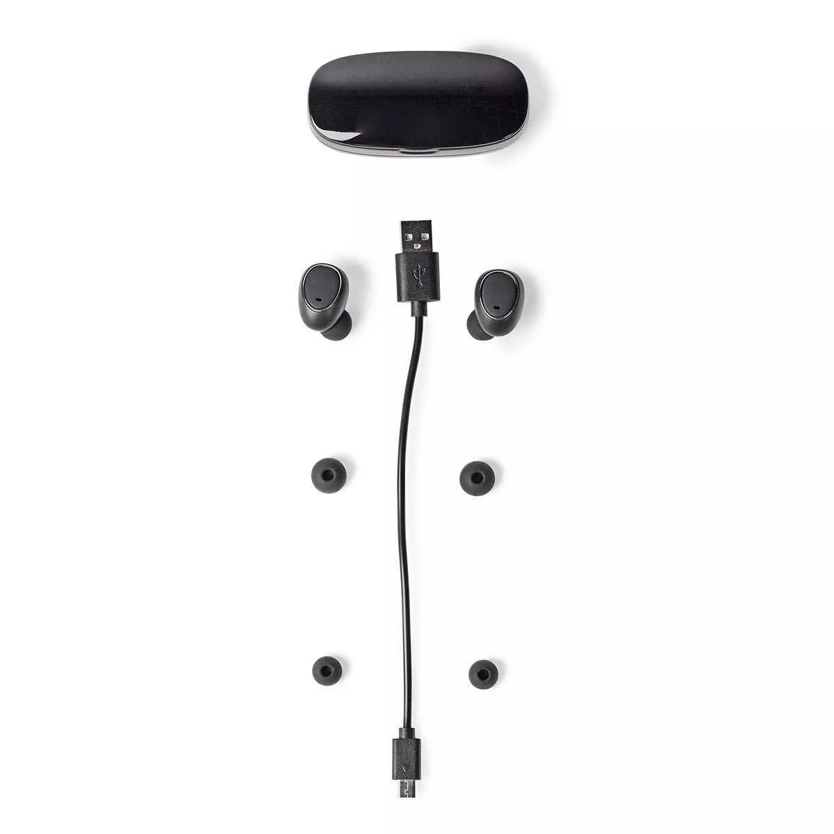 Casti Bluetooth In-Ear cu tehnologie True Wireless Stereo și reîncărcare în carcasă NEDIS – IoElectronice.ro [1]