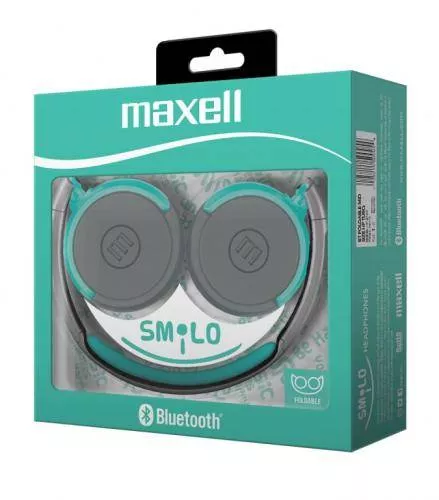 Casti bluetooth Maxell Smilo verzi wireless stereo cu garanție 24 luni, accesorii audio pentru utilizare zilnică [1]