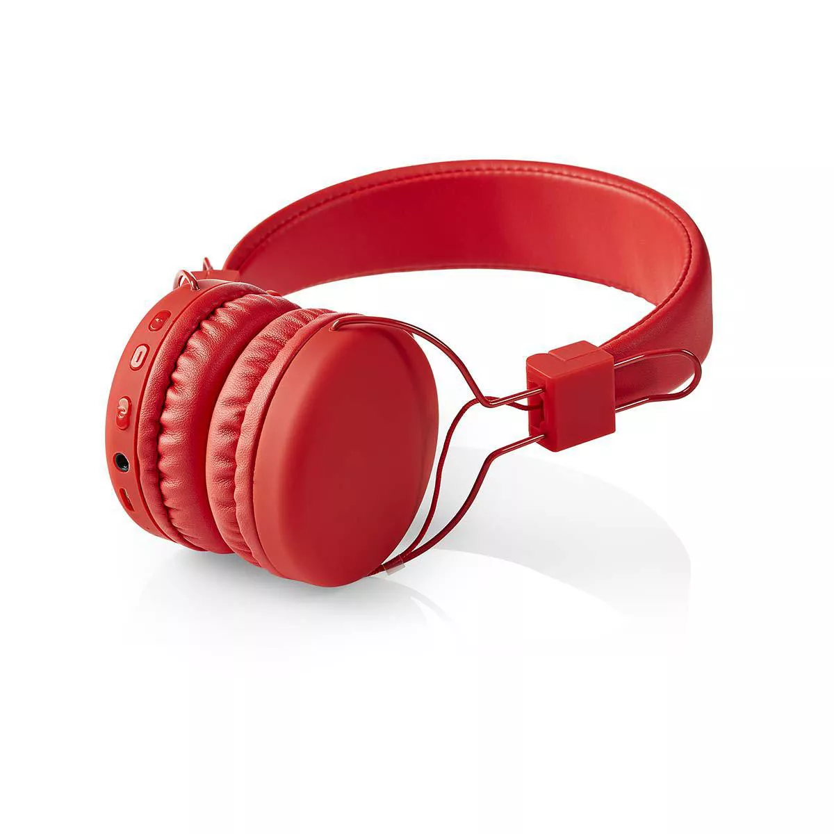 Casti multimedia Bluetooth NEDIS roșu model NEDIS-123, garanție 24 luni persoane fizice, conectivitate wireless. [1]