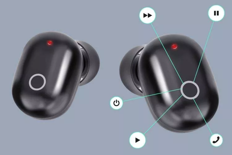 Casti wireless TWS Kruger&Matz AIR DOTS 1 cu garanție 24 luni, design compact și sunet de calitate. [1]