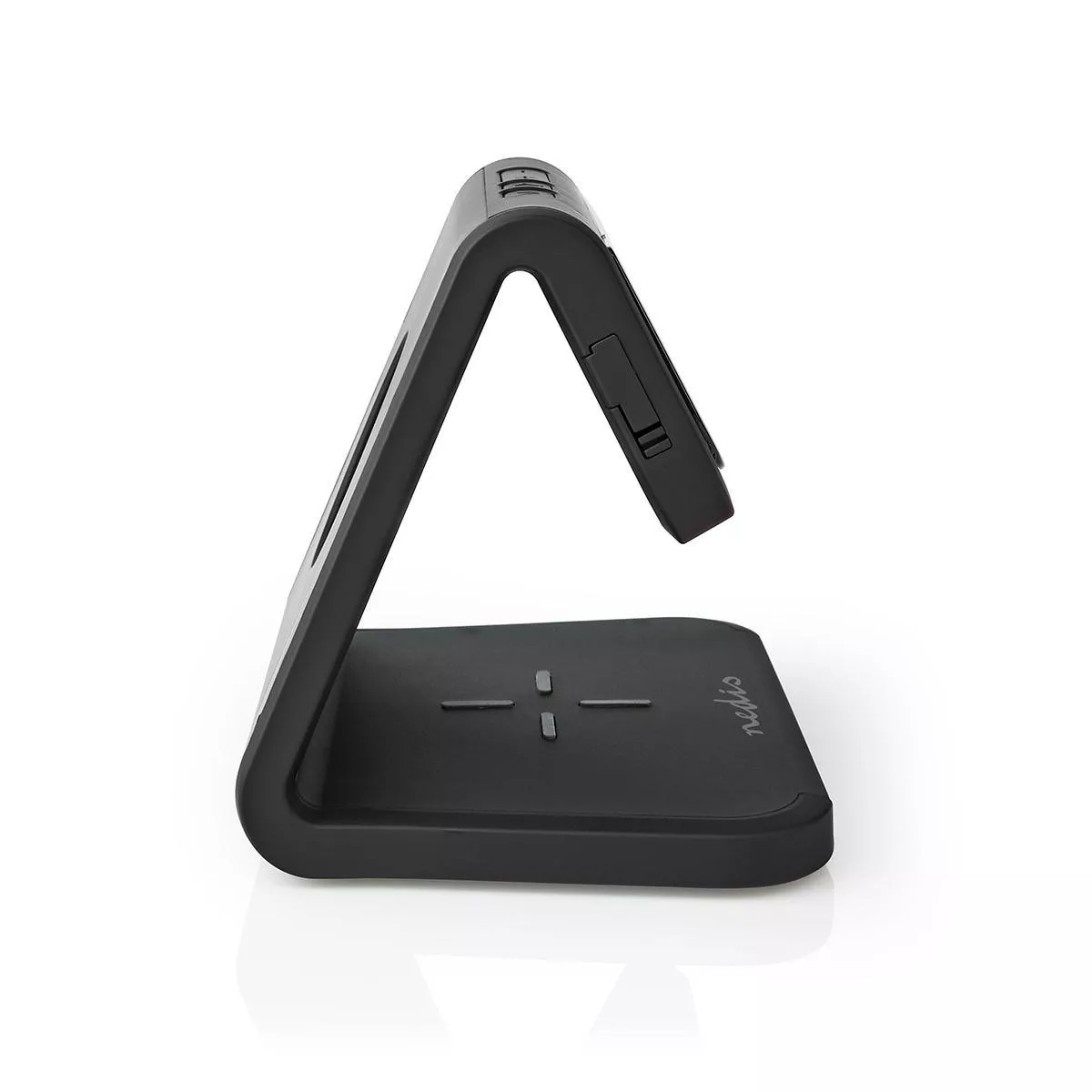 Ceas cu alarmă Nedis încărcător wireless Qi lumină multicoloră negru – IoElectronice.ro [4]