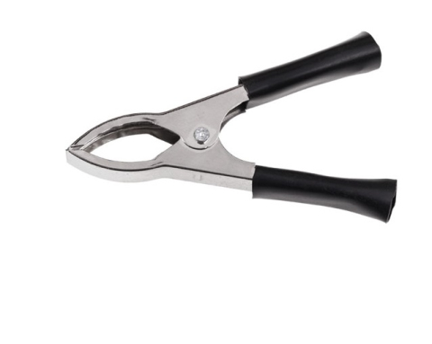 Mufe crocodil - Clema crocodil extra-mare negru 30A 75mm – IoElectronice.ro