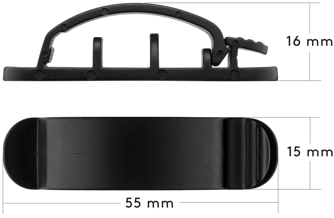 Cleme pentru gestionarea cablurilor 3 sloturi Goobay set 3buc negru – IoElectronice.ro [6]