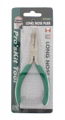 Clește cioc lung 135mm Pro'skit 1PK-036S, tip: clește, brand: Pro'sKit, utilizare: prindere, tăiere, model: 1PK-036S [1]