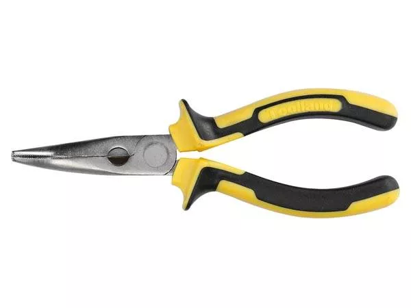 Clesti-sficuri - Cleste cu vârf îndoit 165mm, otel crom-vanadiu, mâner cauciucat, toolland by Velleman