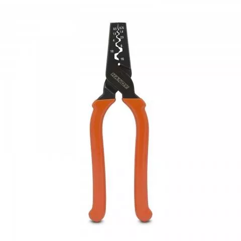 Clesti sertizare-dezizolare - Clește din oțel de sertizat pentru terminal cablu 0.5-0.75-1-1.5-2.5-4-6-10-16mm HANDY – IoElectronice.ro