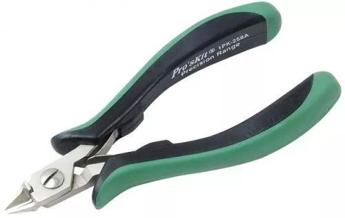 Clesti-sficuri - Clește tăiere cu precizie mâner izolat 120mm 1PK-258A ProsKit – IoElectronice.ro