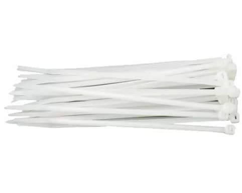 Scule mentenanta - Coliere plastic 2.5x120mm 100buc alb Well - IoElectronice.ro