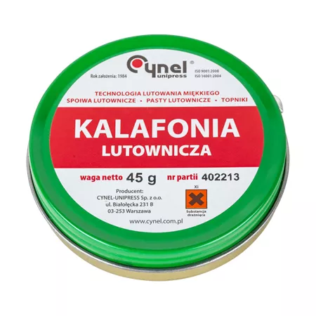 Solutii decapante - Colofoniu Cynel 45g – Curăță și pregătește suprafețele pentru lipire, calitate garantată pentru proiecte de bricolaj și artă