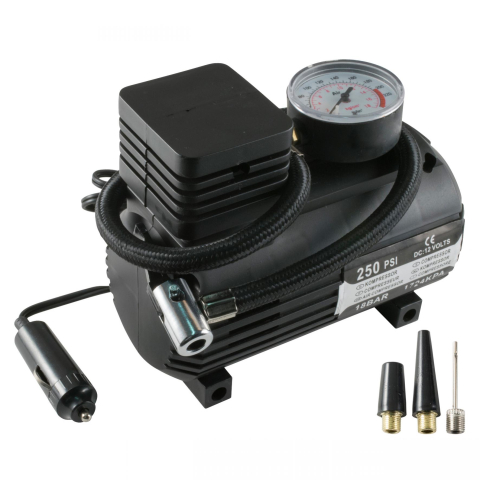 Compresor auto 12V 18 bari 250 PSI model 90304 4CARS pentru umflarea rapidă a anvelopelor [1]