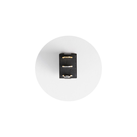 Comutator basculant 1 circuit 2 poziții 12V 15A 19x13mm Home by Somogyi negru [1]