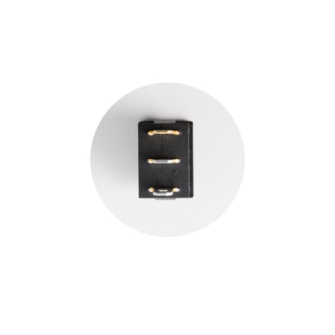 Comutator basculant 1 circuit 2 poziții 12V 15A 19x13mm Negru Home by Somogyi [1]