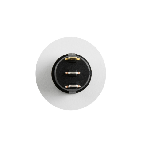 Comutator basculant ON-OFF cu retinere 1 contact 12V 20A cu LED roșu încastrare 20 mm - IoElectronice.ro [1]