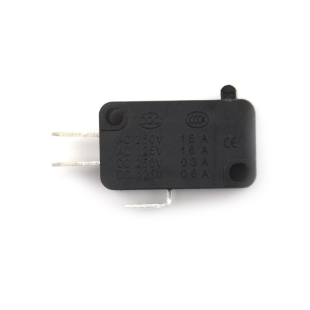 Electrice - Comutator micro 1 pol fără tijă OEM 250V 10A, culoare neagră, pentru aplicații electrice standard.