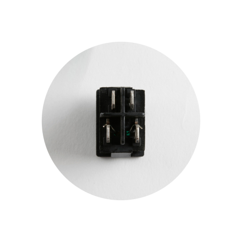 Comutator ON-OFF basculant bec verde 250V 6A incastrare 20x13mm HOME – IoElectronice.ro [1]