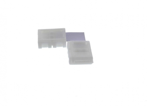 Conectori banda LED - Conector bandă LED 10mm PCB formă L 1buc Well – IoElectronice.ro