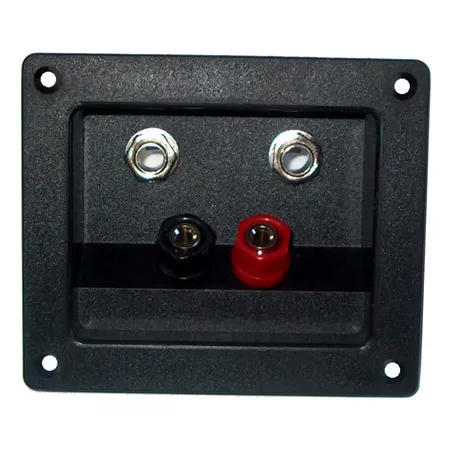 Conector boxă 2 banana cu 2x jack 6,3 mm mono OEM, garanție 24 luni persoane fizice [1]