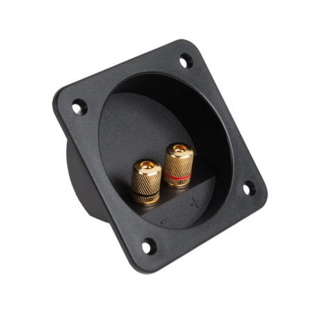 Mufe banana - Conector boxă 2 banane aurii