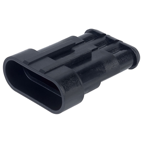Mufe papuci - Conector cablu Superseal 1.5 tata mufa 4 pini IP67 TE Connectivity 282106-1