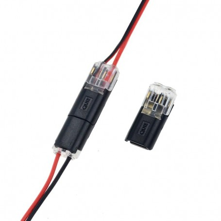 Mufe AC-DC - Conector în I pentru două fire cu blocare