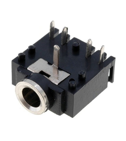 Conectica - Conector 3.5mm stereo jack montabil pe panou cu întrerupător Valueline JC-128 - IoElectronice.ro
