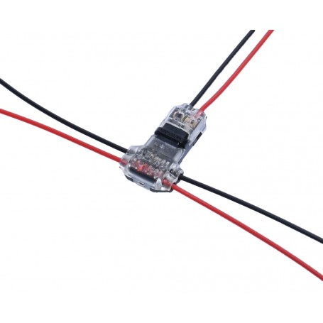 Mufe AC-DC - Conector rapid blocare T pentru două fire