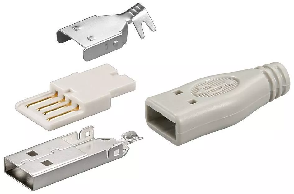Adaptoare USB - Conector USB A tata cu lipire Goobay – IoElectronice.ro