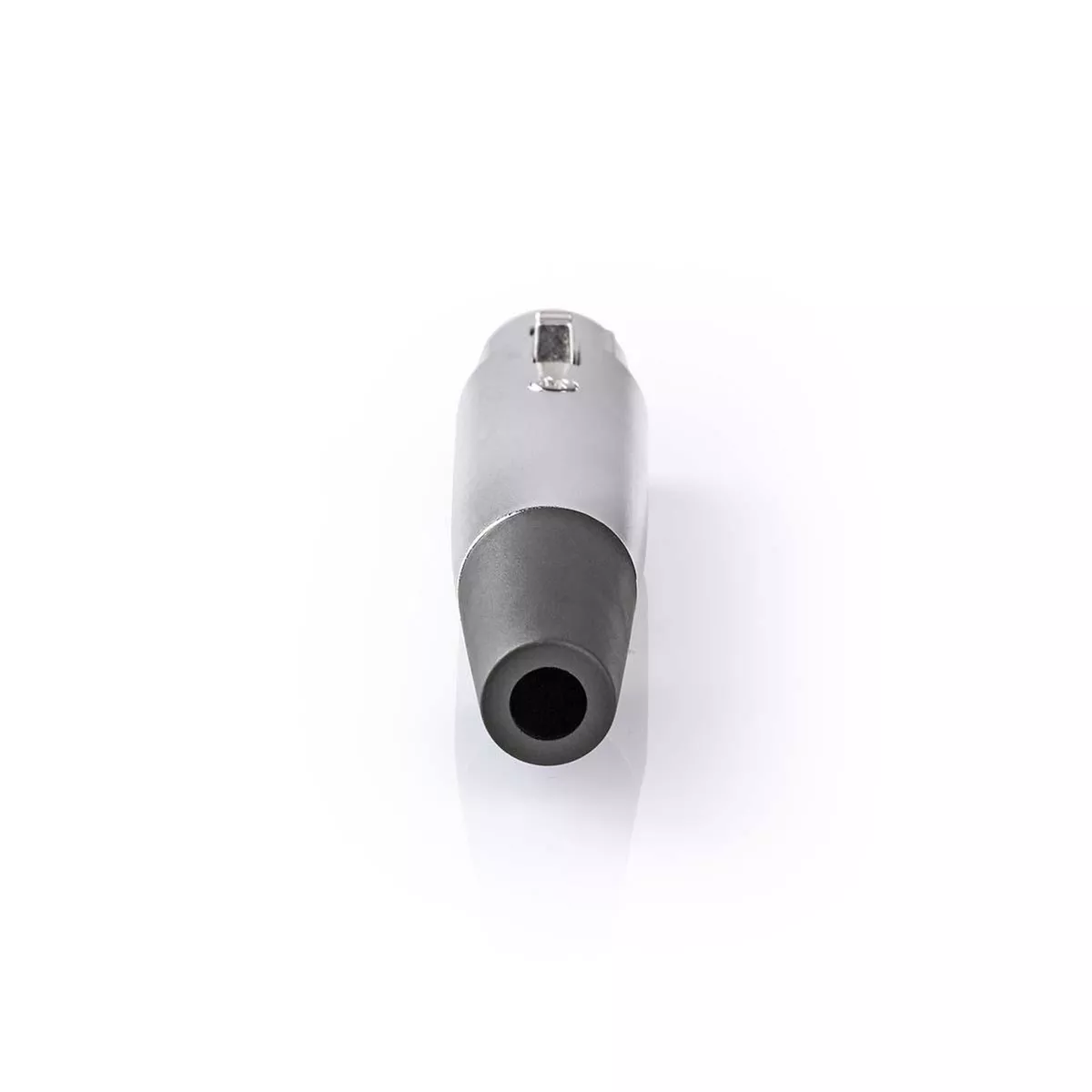 Conector XLR 3 pini mama metal NEDIS argintiu, accesoriu audio, garanție 24 luni persoane fizice [2]