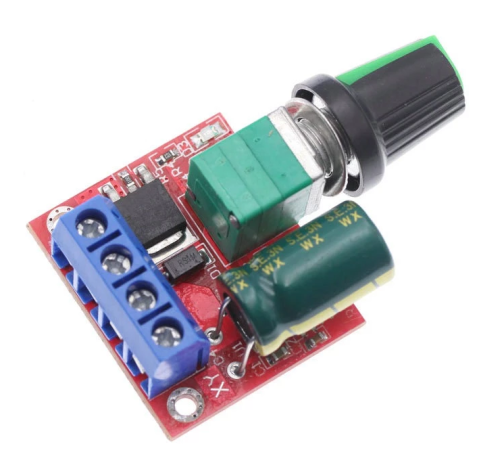 Controler de Viteză Motor 90W 5-28VDC, Driver PWM 5A, Reglabil, pentru Motoare DC [2]