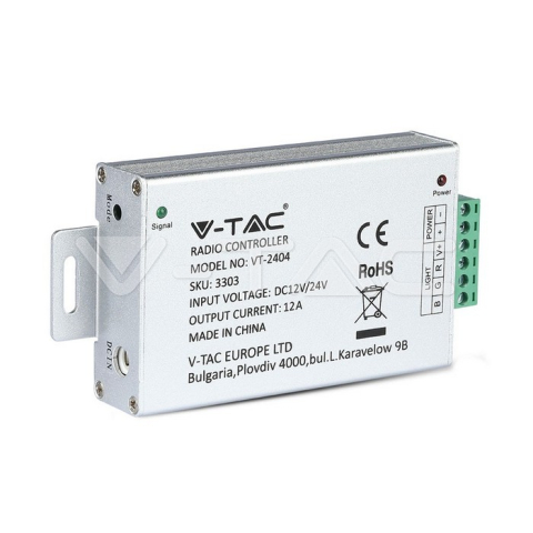 Controller banda LED 12V/24V 144W V-TAC – IoElectronice.ro [5]
