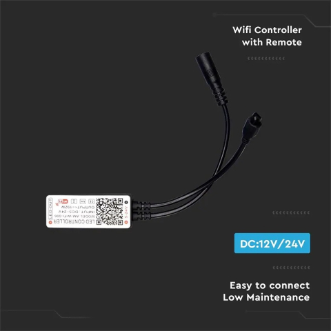 Controller banda LED 3IN1 WI-FI RGB 24 butoane V-TAC SKU-2902 – IoElectronice.ro [2]