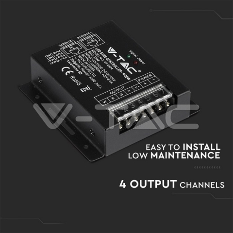 Controller Banda LED cu DIMMER 12V/24V RGB+W 288W V-TAC – IoElectronice.ro [6]