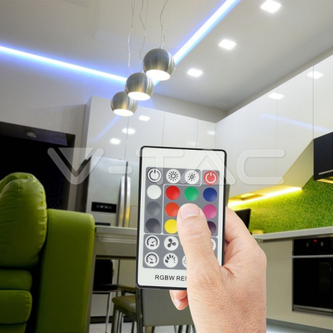 Controller Banda LED cu DIMMER 12V/24V RGB+W 288W V-TAC – IoElectronice.ro [4]