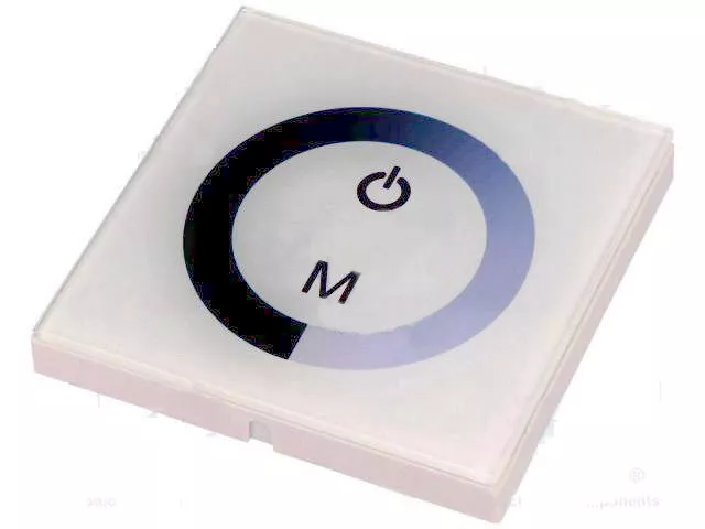 Controller banda LED - Controller LED Canale 1 12-24VDC TM-BOX 8A 86x86x36mm alb OPTOFLASH OF-TPTM06W-SL – IoElectronice.ro