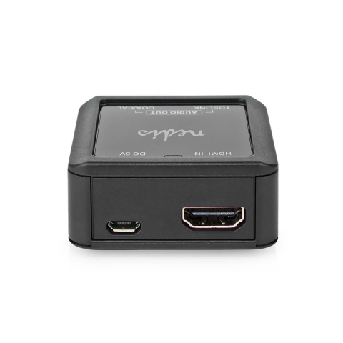 Adaptoare Toslink - Convertor audio digital 1x HDMI - 1x Coax mama + 1x Toslink negru Nedis ACON3425AT – IoElectronice.ro