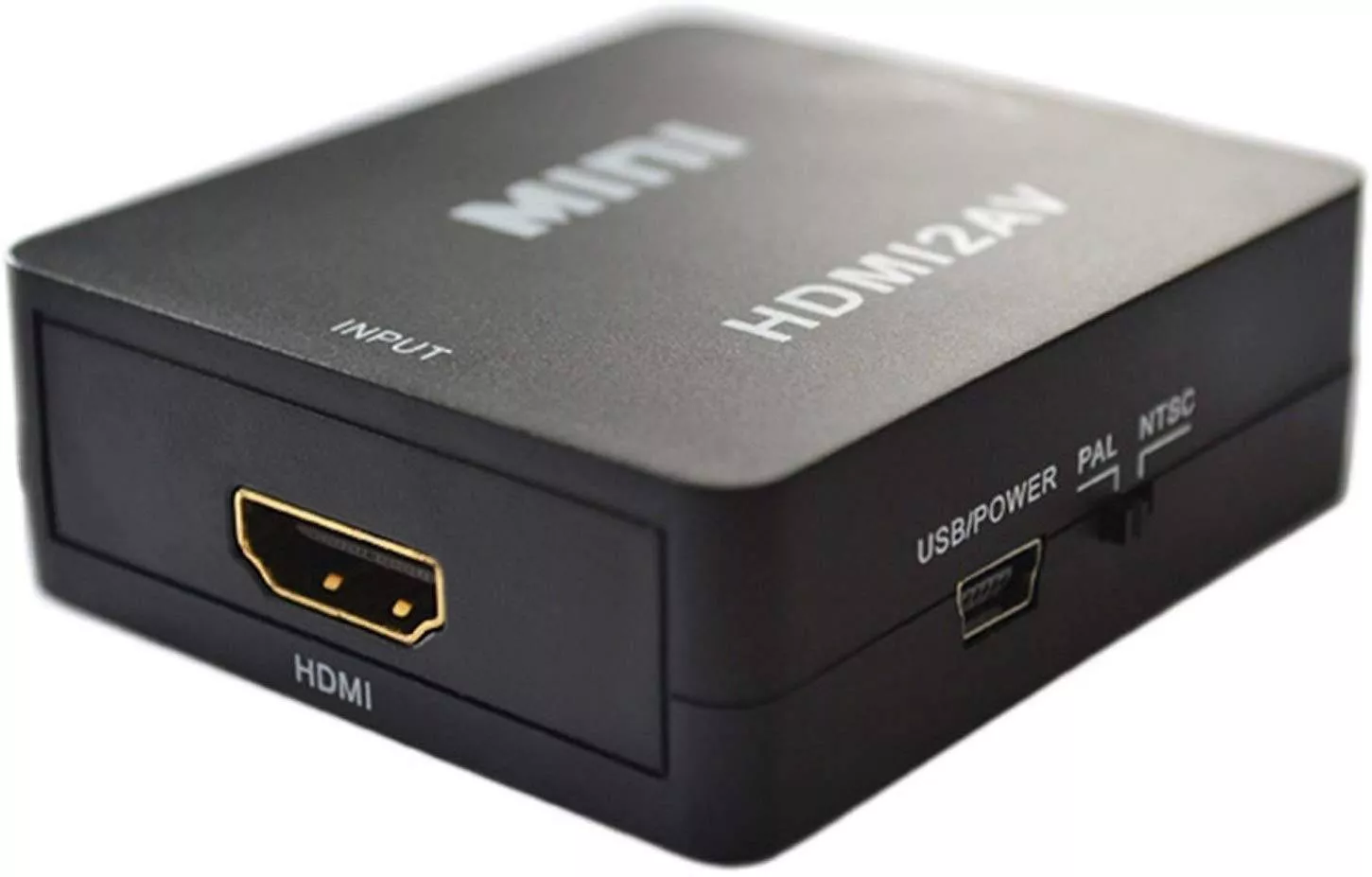 Convertor HDMI la RCA VA370 – Convertor AV HDMI 720p/1080p, Plug & Play, Alimentare USB, Compatibil HDTV și PAL/NTSC [1]