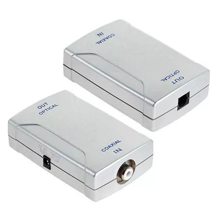 Adaptoare Toslink - Convertor optic RCA la TOSLINK cu alimentare Cabletech – IoElectronice.ro