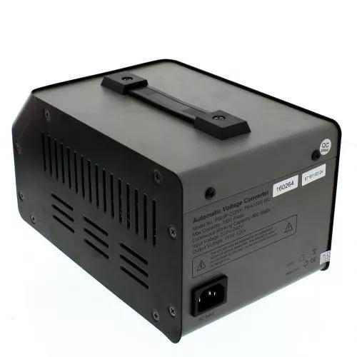 Convertor tensiune 220V - 110V 1000VA 2 ieșiri Well, garanție 24 luni persoane fizice, 12 luni juridice [1]