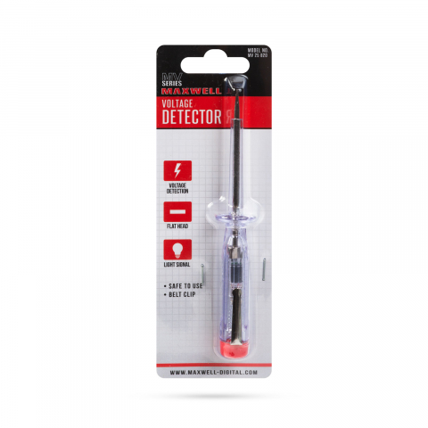 Creion de fază MAXWELL 200-250VAC, 140mm – Test rapid și sigur pentru tensiune AC [1]